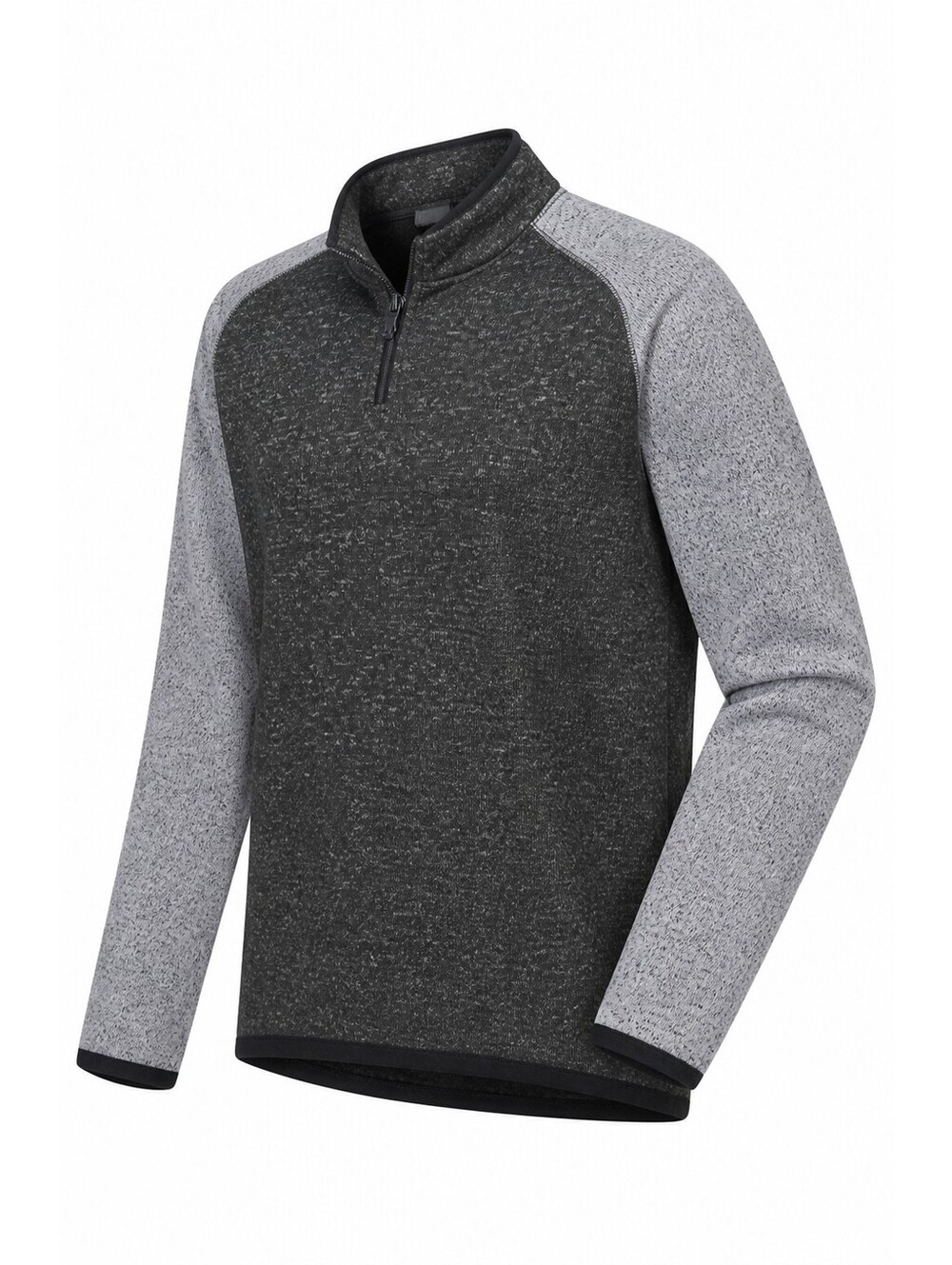 Dockers Men's XXL Two-Tone Quarter Zip Pullover Sweatshirt